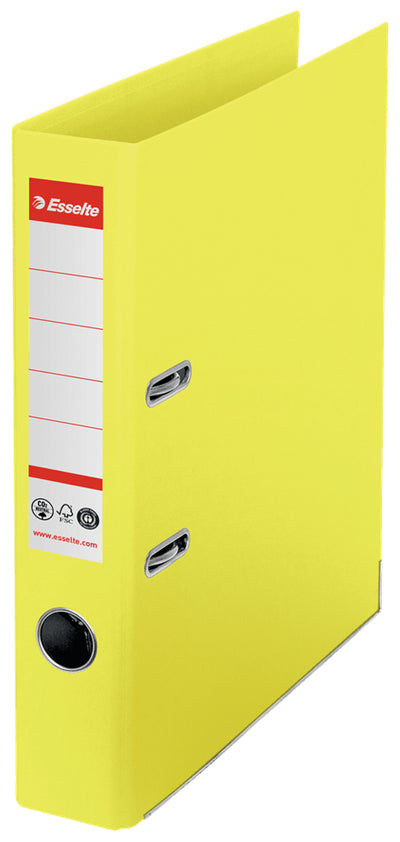 Esselte - Ordner Nr. 1, A4, Rücken 5 cm, gelb
