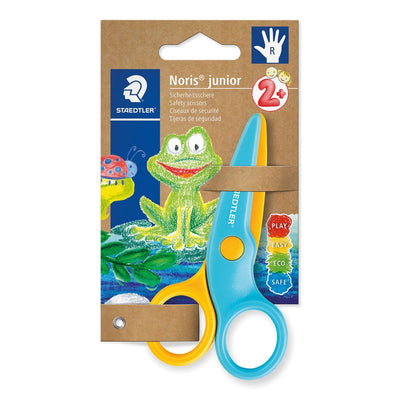 Staedtler - Kleinkindschere Noris Junior, Rechtshänder, Gelb/Blau