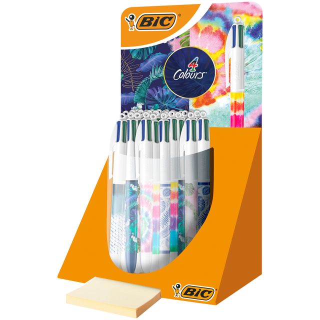 BIC – Kugelschreiber 4 Farben mit Hydro-Sort