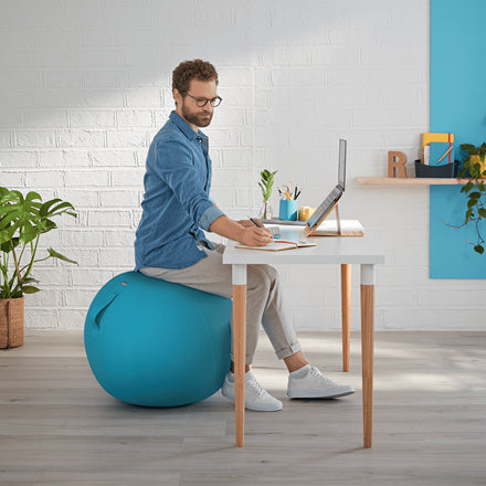Leitz - Ergo Cozy Aktiv-Sitzball, blau