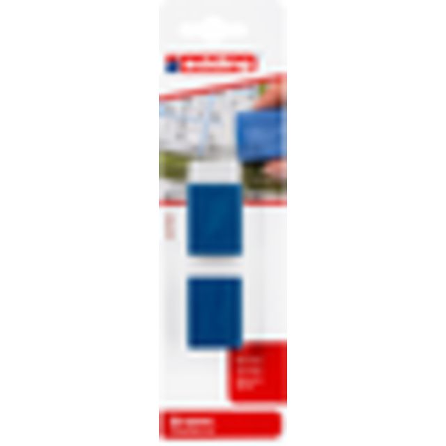 Edding - Radiergummi R20 mit blauem Kunststoffhalter 2 Stück