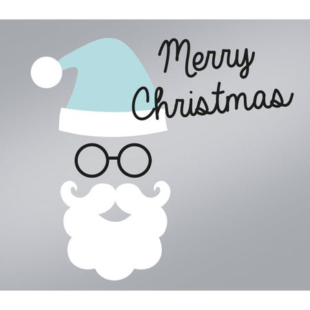 Timmers - Etikett / Aufkleber WEIHNACHTEN Weihnachtsmann Frohe Weihnachten 500 Stück