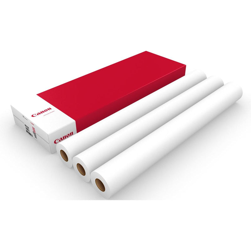 Canon - Inkjet-Papier 610 mm x 50 m, 80 g, Standard, 3 Rollen