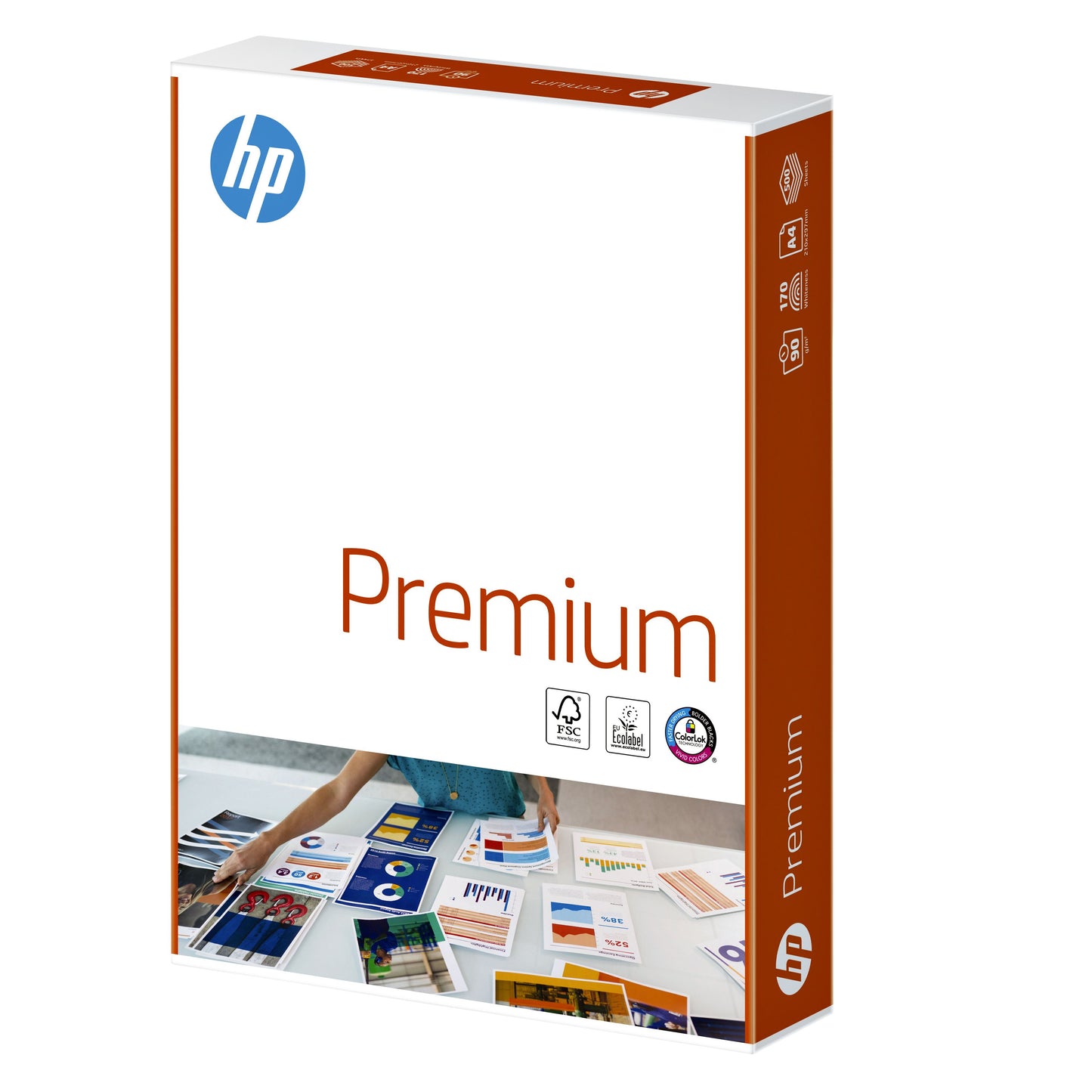 HP - Kopierpapier Premium A4 90gr weiß | 5 Stück