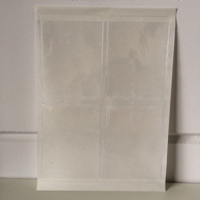 Klika - U-Ordner selbstklebend 74x105mm A7 kurz 6 Stück