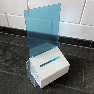 Klika - Visitenkartenbox mit A4-Kartenhalter 3-teilig