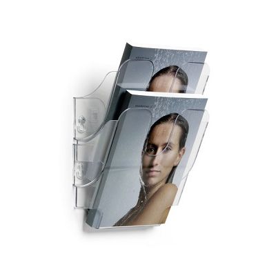 Klika -  Folderwand A5 vertikaal 2 vakken