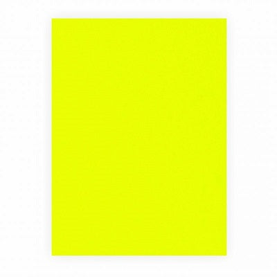 Klika - Schaufensterkarton 48x68 cm Fluorgelb 380gr. 70 Stück