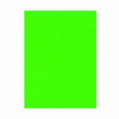 Klika - Schaufensterkarton 48x68 cm Fluorgrün 380gr 70 Stück