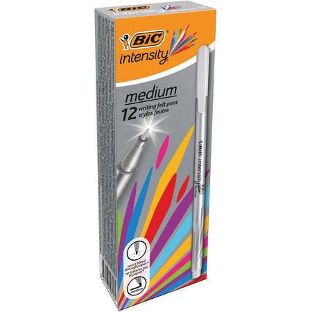 Bic – Fineliner Intensity, mittel, grau