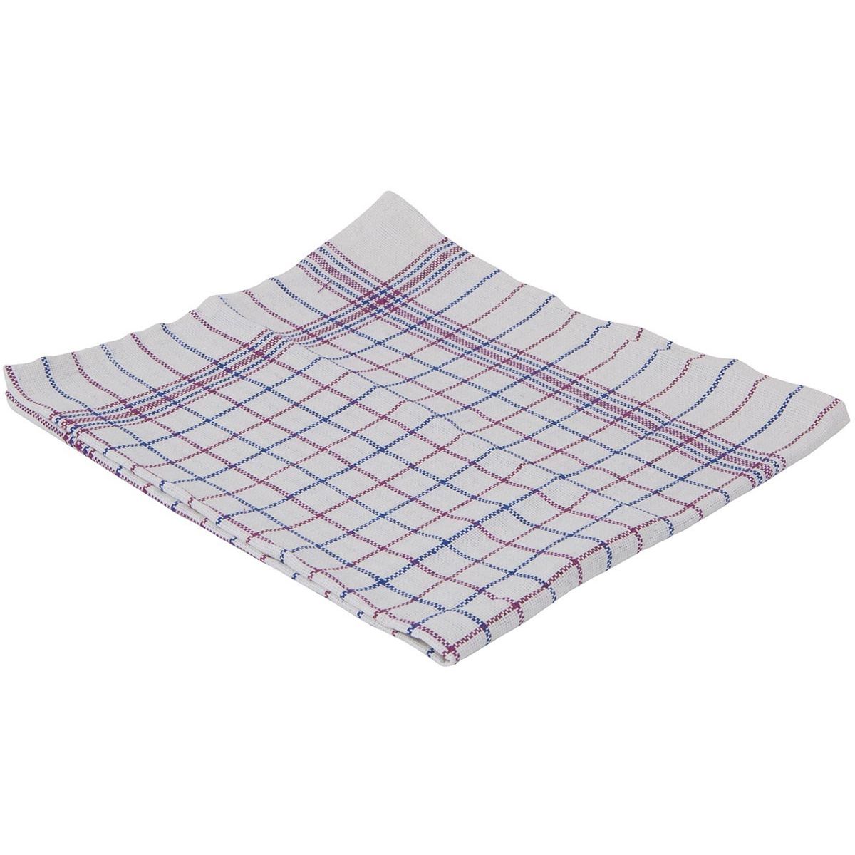 Klika - Handtuch, ft 65 x 65 cm, kariert, Packung à 6 Stück