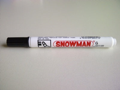 Klika - Stift Snowman Ng -12 Schwarzes Dauerzeichen