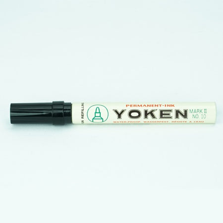 Klika - Yoken Pen Nr. 10 schwarze runde Spitzen 60 Stück