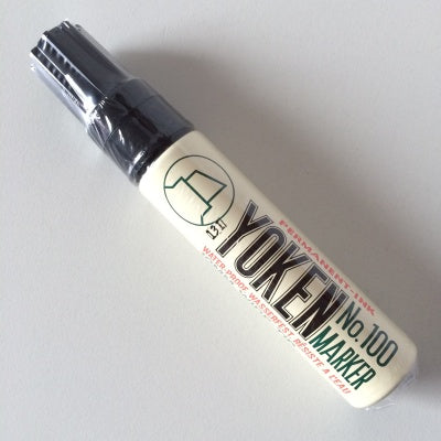 Klika - Pen Yoken Giant 100 schwarze Meißelspitze 30 Stück