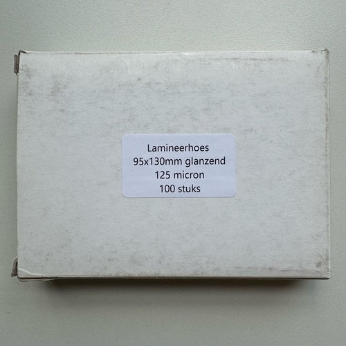 Klika -  Lamineerhoes 95x130 mm 125 micron 100st