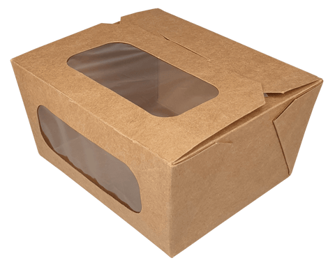 Klika - Venster Box 750ml Kraft Bio | 50 Stück