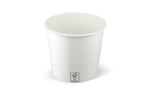 Klika - Batrijke Cup 360ml Ø90mm 12oz Karton Weiß | 1000 Stücke