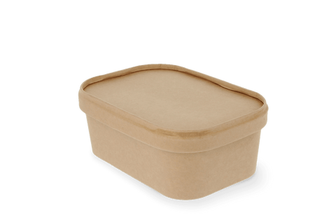 Klika-Backdeckel 500-650-750-1000ml Kraft | 300 Stücke