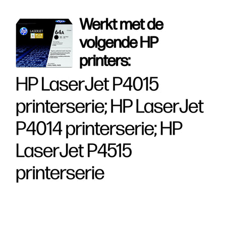 HP - Tonerkartusche cc364a 64a schwarz