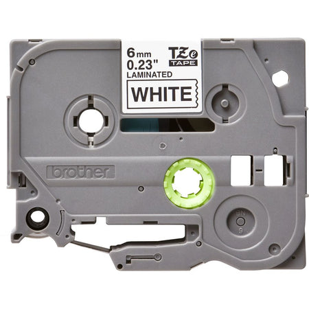 Brother - Labele P-touch TZe-211 Standard 6mm Schwarz auf Weiß