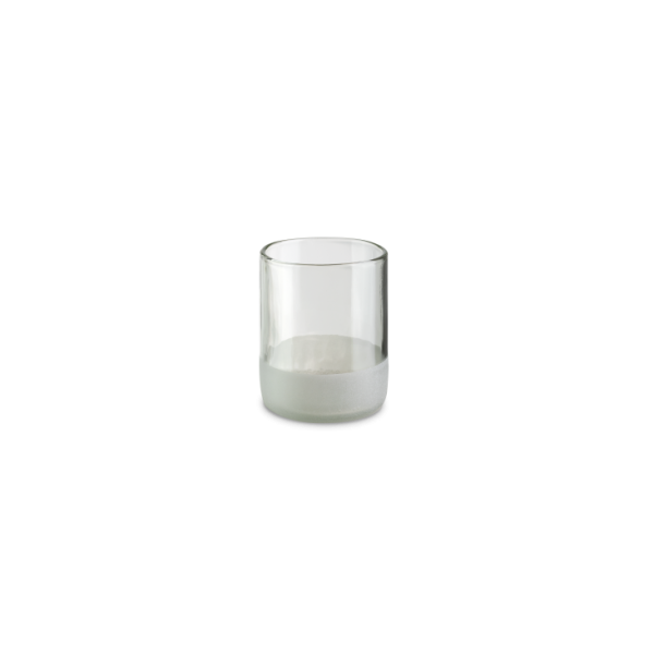 Iwas-Glas klar gefrostet, 25 cl/8,5 oz, 7,4 x 9 cm, Schachtel mit 4 Stück
