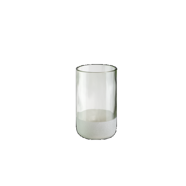 Iwas-Glas klar gefrostet, 35,5 cl/12 oz, 7,4 x 12 cm, Schachtel mit 4 Stück