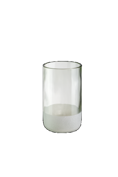 Iwas-Glas klar gefrostet, 35,5 cl/12 oz, 7,4 x 12 cm, Schachtel mit 4 Stück