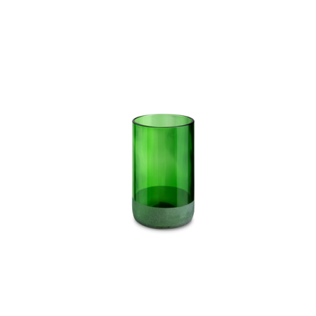 Iwas-Glas grün gefrostet, 35,5 cl/12 oz, 7,4 x 12 cm, Schachtel mit 4 Stück