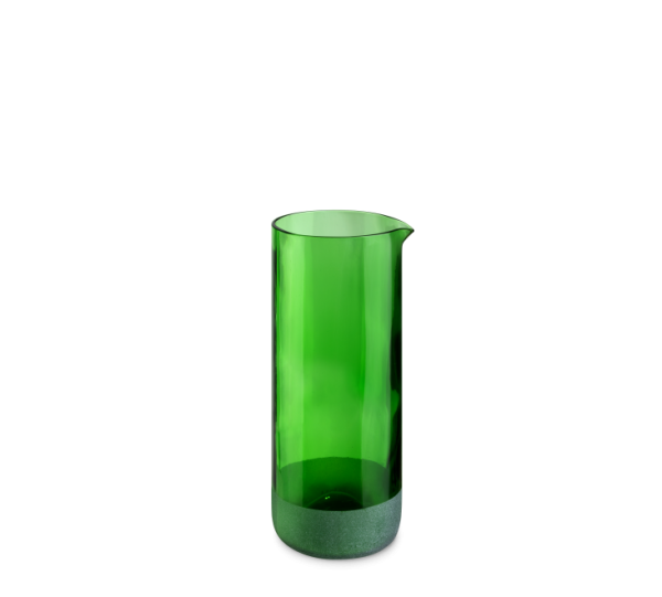Iwas-Karaffe grün gefrostet, 60 cl/20,3 oz, 7,4 x 18 cm, pro Stück