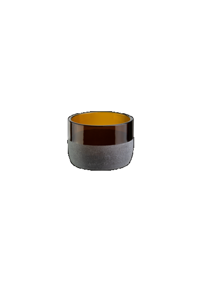 Iwas Glasbronze mattiert, 12cl/4oz, 7,4 x 5,1cm, Schachtel mit 4 Stück