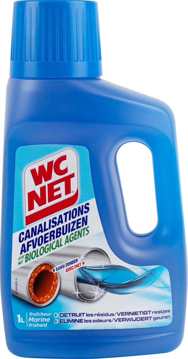 WC-Netz – Abflussrohrlöser, 1-l-Flasche