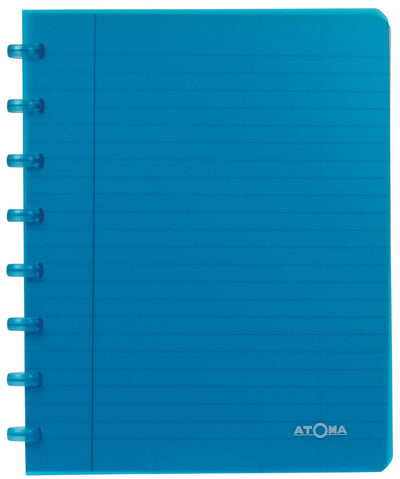 Atoma – Trendiges Notizbuch, ft A5, 144 Seiten, PP, liniert, verschiedene Farben
