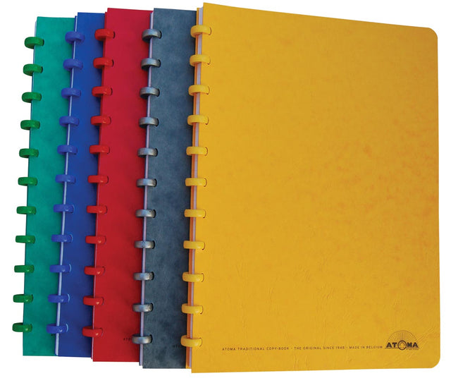 Atoma - Notizbuch A5 Raute 4x8mm 144 Seiten 90gr Karton sortiert