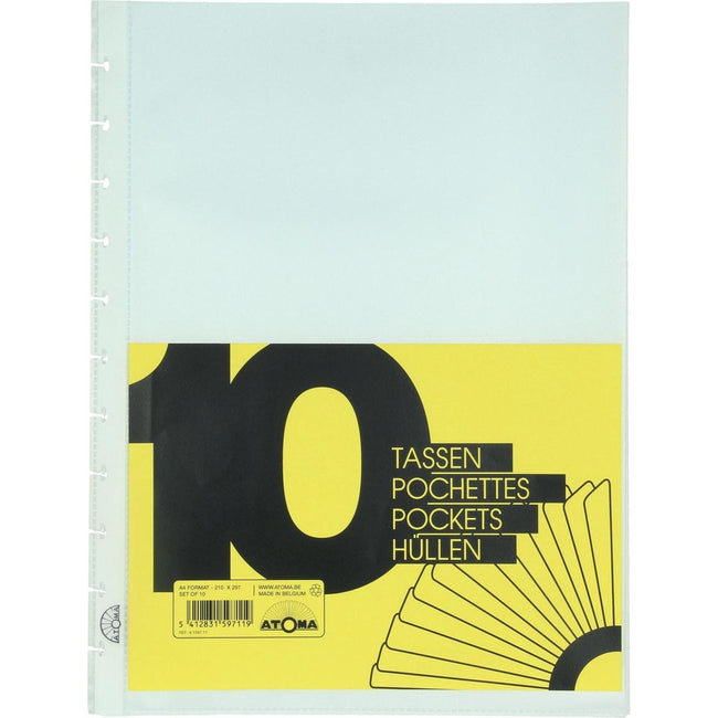 Atoma - Vitrinen A4 11-Loch transparent