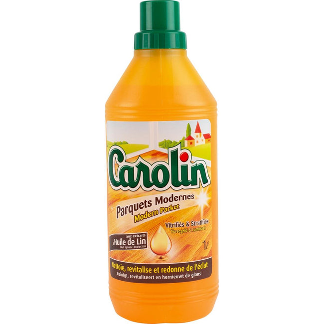 Carolin - Bodenreiniger modernes Parkett, 1 l Flasche