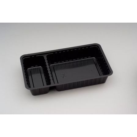 Timmers - Tablett PS A20+1 205x122x36mm schwarz 250 Stück