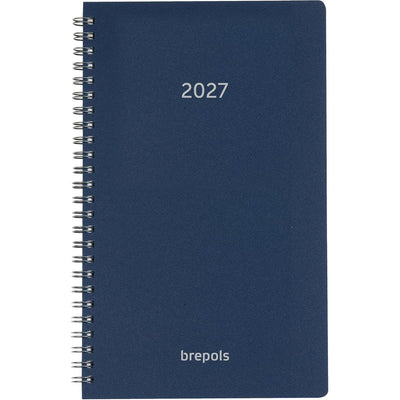 Brepols - Brepols-Agenda Breform Polyprop 6 Sprachen, blau, 2025
