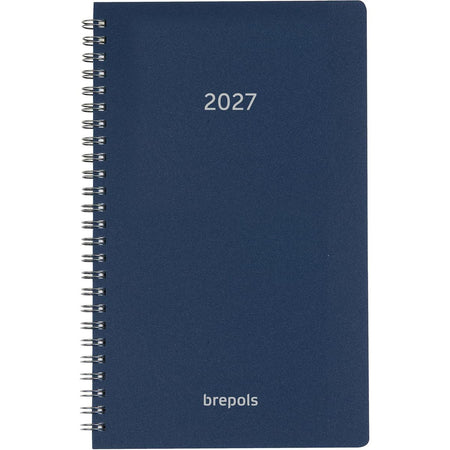 Brepols - Brepols-Agenda Breform Polyprop 6 Sprachen, blau, 2025