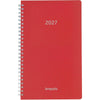 Brepols - Agenda Breform Polyprop 6 Sprachen, rot, 2026