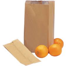 Tüten Papier - Obstbeutel 50 Gramm braun 2 Pfund 10kg