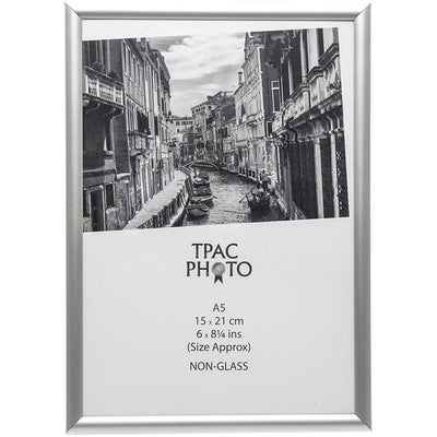 The Photo Album Company – Inspire by Hampton Frames Fotorahmen Aluminium, ft A5, Silber