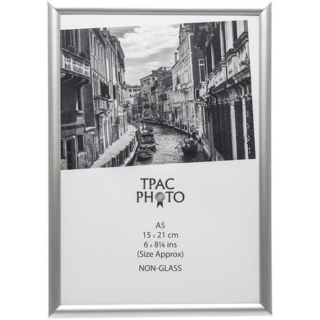 The Photo Album Company – Inspire by Hampton Frames Fotorahmen Aluminium, ft A5, Silber