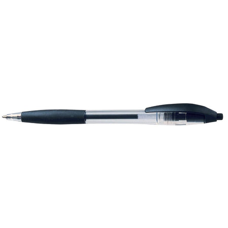 Bic - Kugelschreiber Atlantis Classic Grip Clic Medium Schwarz