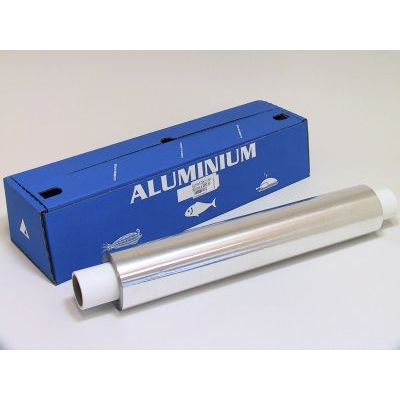 Klika - Folie | Aluminiumfolie | Aluminium | 50cm | 150m | 11my | Silber | 1 Stk