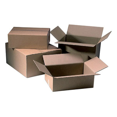 CleverPack - Versandkarton Single Wave 217x304x150mm braun Packung à 20 Stück