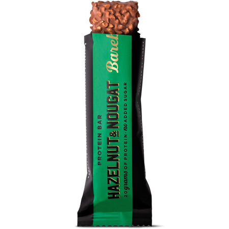 Barebells - Riegel Original Haselnuss-Nougat, 55 g, Packung à 12 Stück
