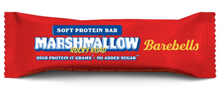Barebells - Riegel Soft hmallow Rocky Road, 55 g, Packung mit 12 Stück