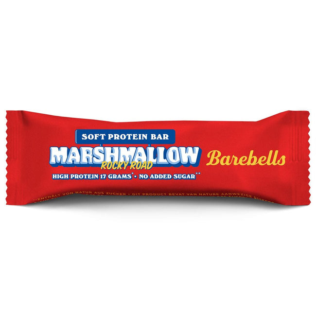 Barebells - Riegel Soft hmallow Rocky Road, 55 g, Packung mit 12 Stück