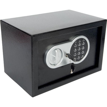 Perel – Elektronischer Safe, Öffnen und Schließen mit 3–8-stelligem Code