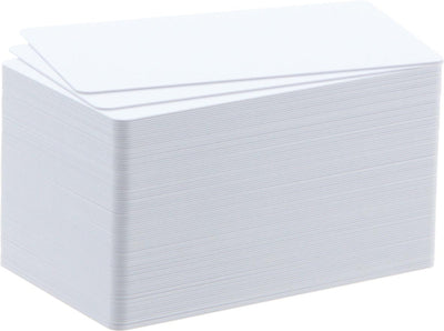 Badgy – 100 leere Papierkarten, 0,76 mm, für 100 oder 200